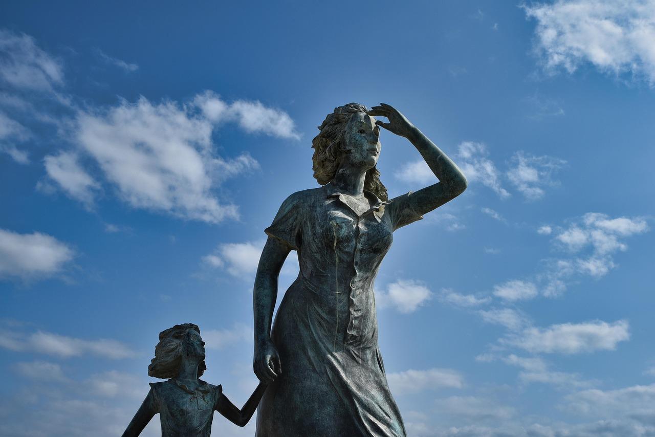 sculpture, women, girl, statue, looking, finding, monument, finding, finding, finding, finding, finding